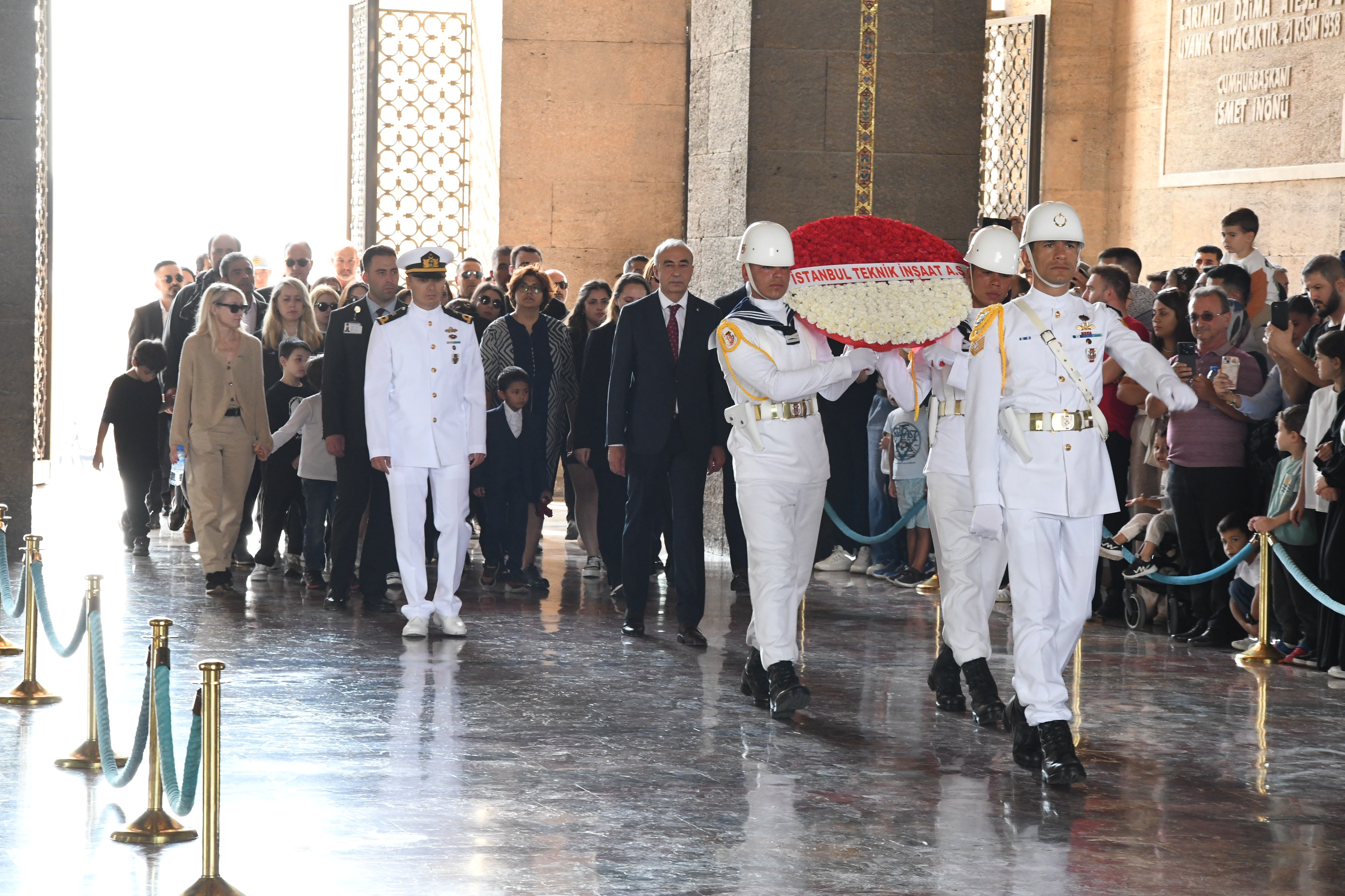 Anıtkabir’de, Ata’mızın Huzurundaydık

